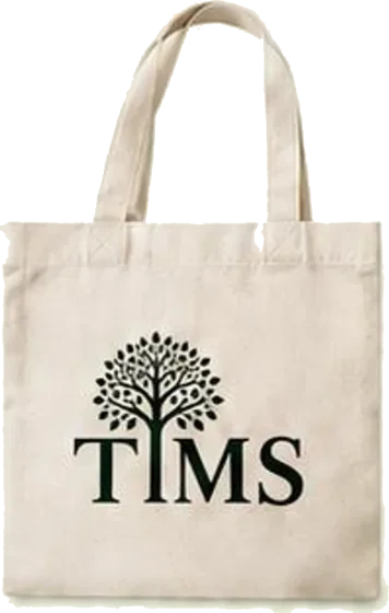 TIMS 면 에코백