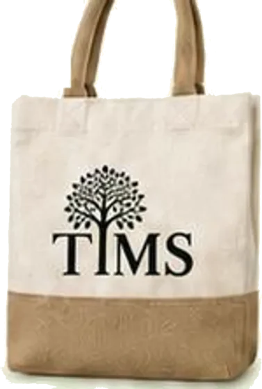 TIMS 프리미엄 캔버스 주트백